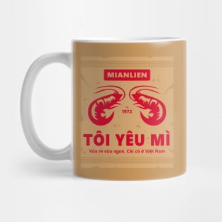 Vietnamese Instant Noodles 2 Shrimp Mug